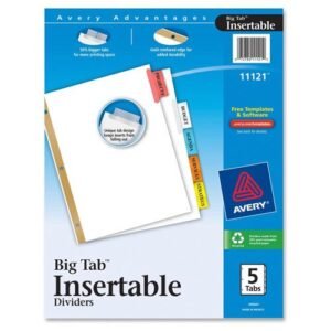 Separador para Insertar Texto 11121 Avery