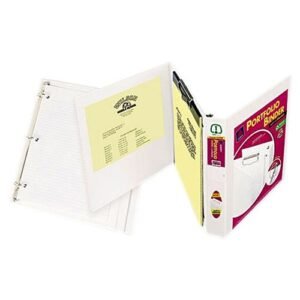 Portafolio Blanco de 1"
