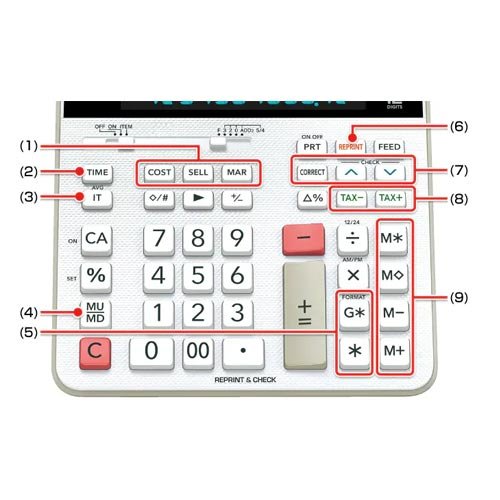Calculadora Casio FR-2650RC - Imagen 2