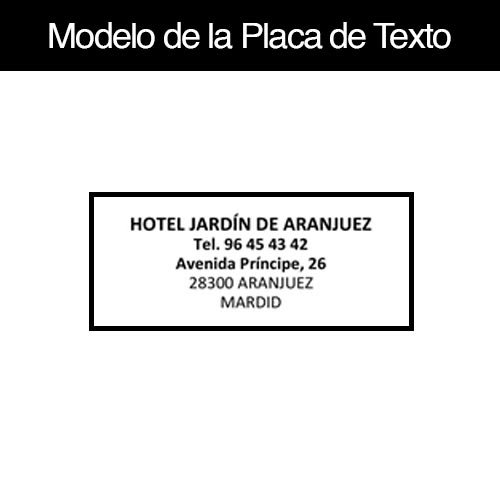 Sello EOS 30 Rectangular - Imagen 2