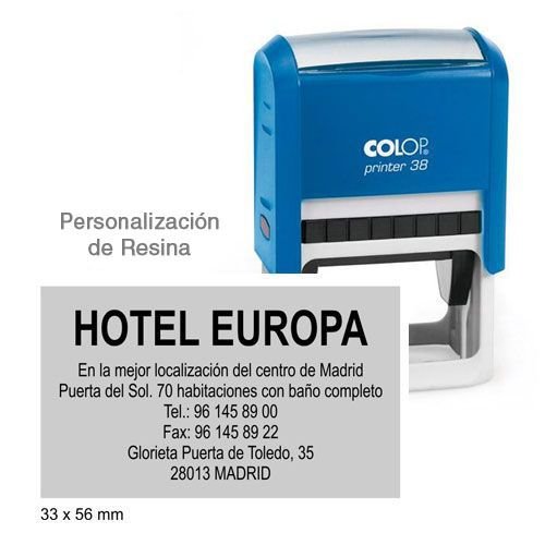 Sello Estándar Rectangular P-38 - Imagen 2