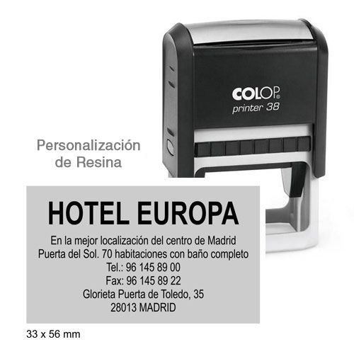 Sello Estándar Rectangular P-38 - Imagen 4