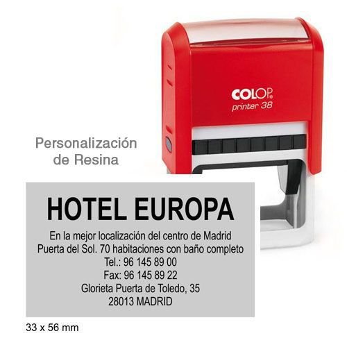 Sello Estándar Rectangular P-38 - Imagen 3
