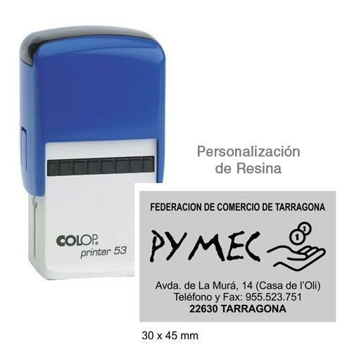 Sello Rectangular P-53 - Imagen 2