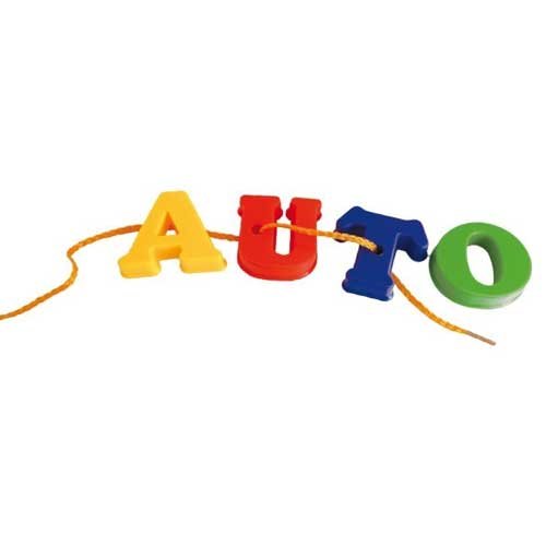 Letras mayúsculas para hilar
