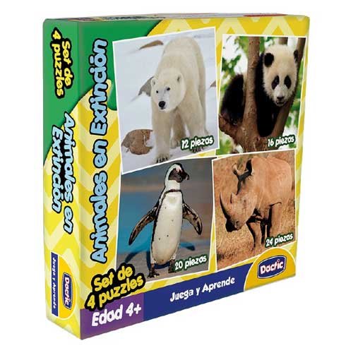 Rompecabezas de Animales en Extinción