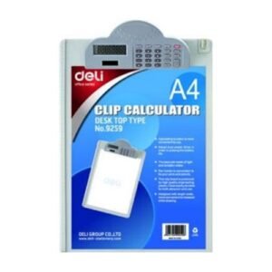 Tabla para Inventario A4 con Calculadora Deli