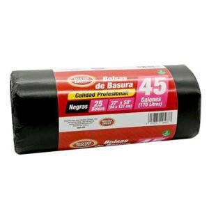 Bolsa de Basura Negra 37 x 50”