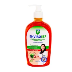 Jabón de tocador antibacterial para manos Envirosep