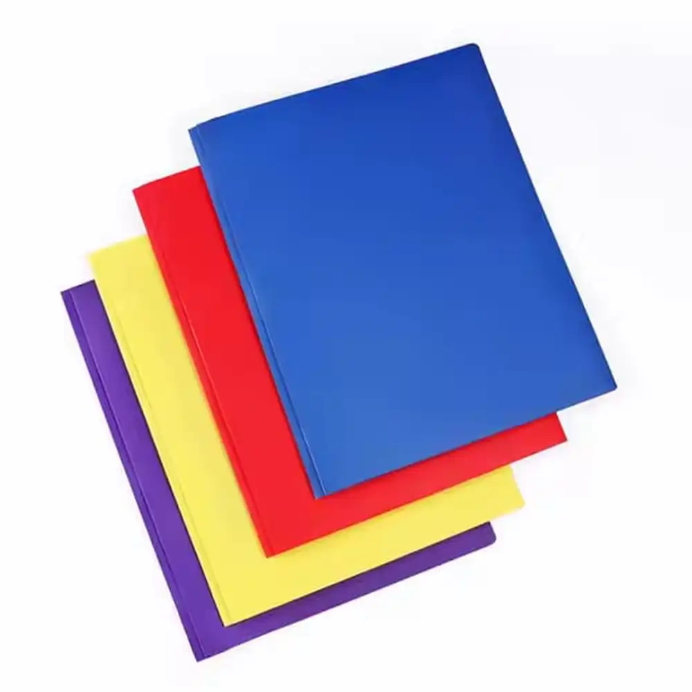 Folder con Bolsillo plástico