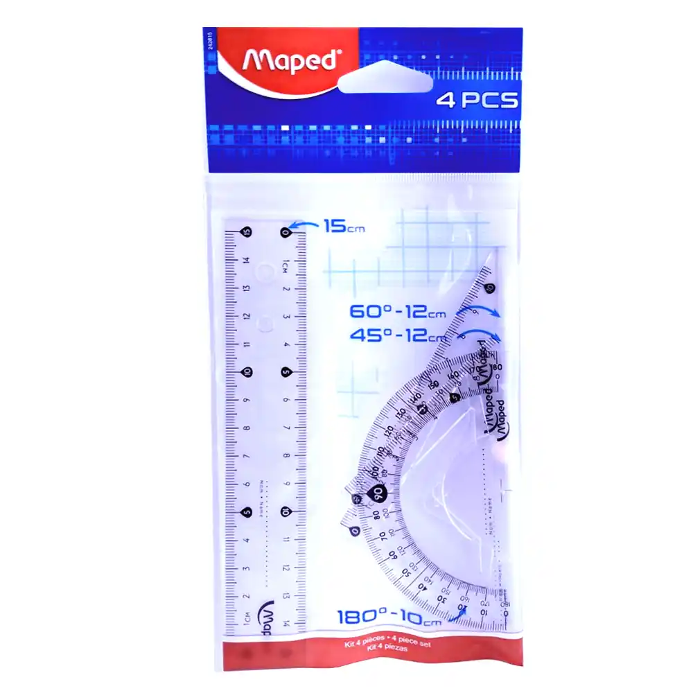Set de geometría Maped