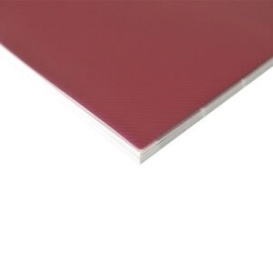 Cubierta para Encuadernar Rojo Vino Traslúcido Studmark