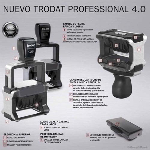 Sello Fechador 5030 Trodat - Imagen 2