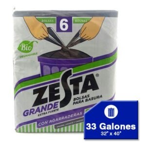 Bolsa de Basura Zesta para 33 Galones